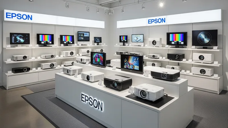 Vidéoprojecteur Epson EH-TW7100 en situation home cinéma